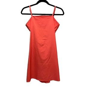 Jumeiyifang A Line Mini Dress Orange Size Small